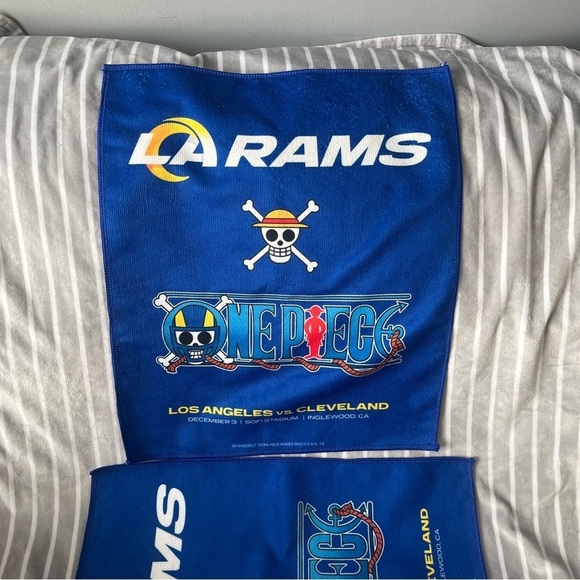 La rams collectable sports towel x2 - Picture 3 of 6